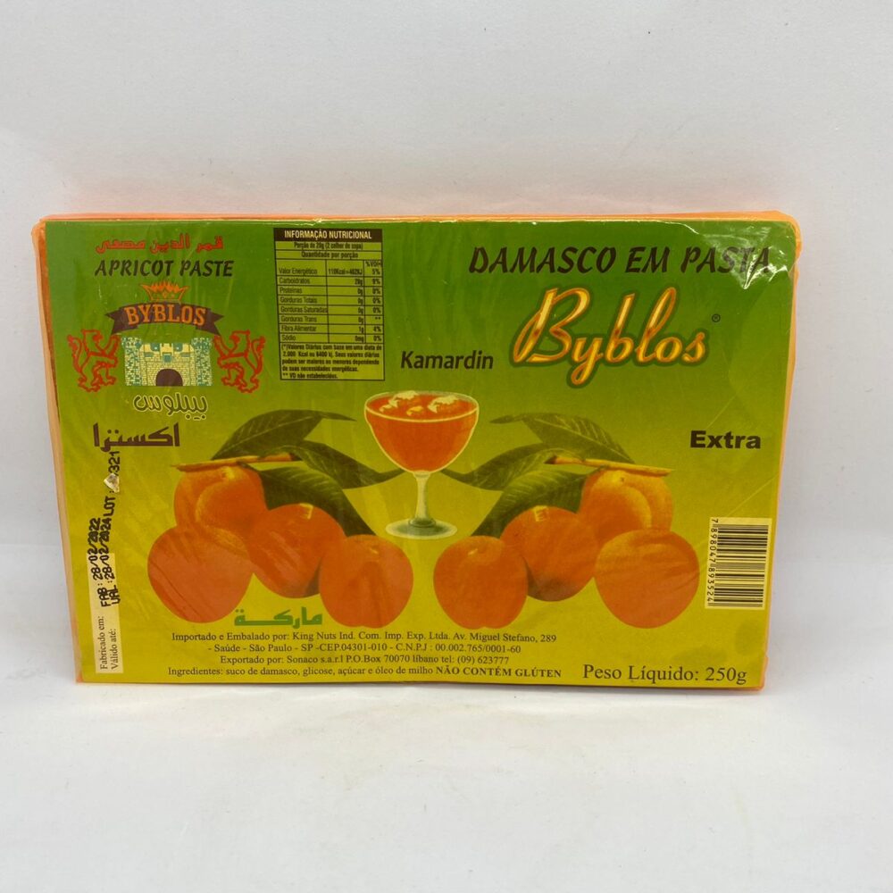 KAMARDIN(DAMASCO EM PASTA)250G